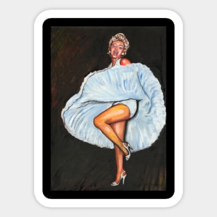 Marilyn Sticker